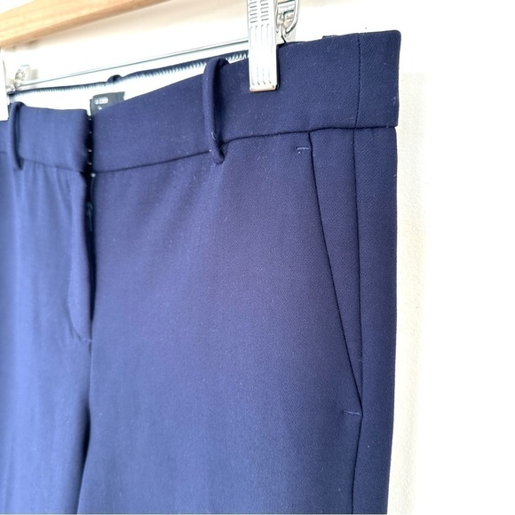 J. Crew 365 cropped trousers, high waisted, straight leg, stretch fabric - Picture 4 of 11